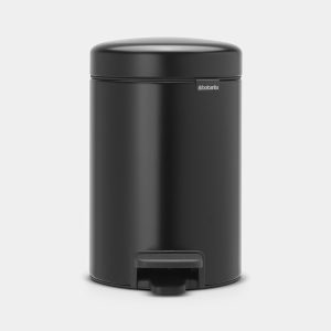 BALDE 3 LITROS PRETO MATE NEW ICON BRABANTIA