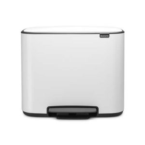 BALDE DE PEDAL BO BRANCO PARA LIXO BRABANTIA