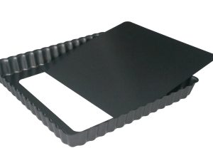 FORMA QUADRADA ANTIADERENTE 18×18 CM C/ F.MÓVEL DE BUYER