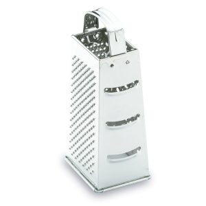 RASPADOR GRANDE 4 FACES EM AÇO INOX LACOR