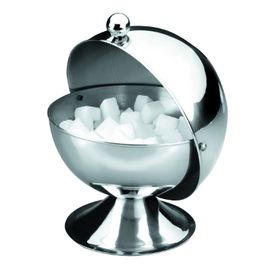 AÇUCAREIRO BOLA 14 CM / 600 ML INOX LACOR