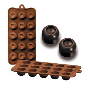MOLDE PARA BOMBONS EM SILICONE DIAM IBILI
