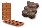 MOLDE DE BOMBONS EM SILICONE TEDDY IBILI