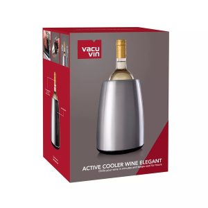 BALDE REFRIGERANTE INOX PARA VINHO VACU VIN