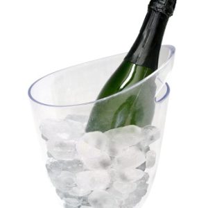 BALDE DE GELO TRANSPARENTE PARA GARRAFA VIN BOUQUET