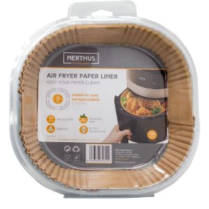 BANDEJA DE PAPEL PARA AIR FRYER -100 UN NERTHUS