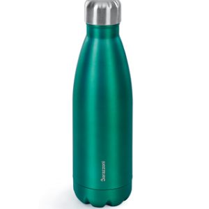 GARRAFA TÉRMICA INOX 500 CC VERDE MET. BARAZZONI