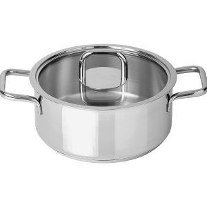 CAÇAROLA COM ASAS COMFORT GLASS SILAMPOS