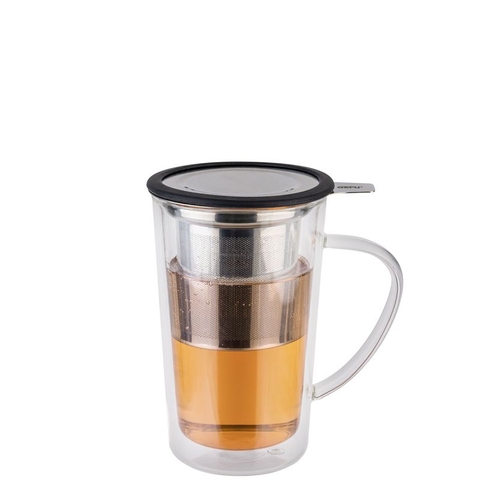 SET INFUSÃO CHÁ COM PAREDE DUPLA MIRA GEFU