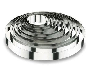 ARO REDONDO EM INOX ALTURA 4,5 CM LACOR