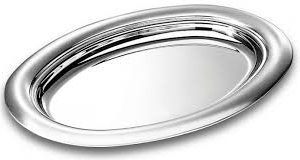BANDEJA OVAL ROTONDA INOX 18/10 TRAMONTINA