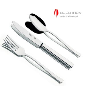 FAQUEIRO BELO 12 130 PEÇAS 18/10 BELO INOX