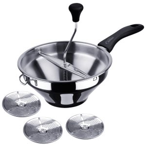 PASSE VITE INOX BRILHANTE COM 3 DISCOS E CB BAQ INOXIBAR