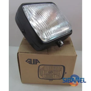 Farol quadrado vidro branco GUIA