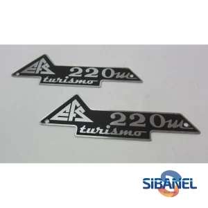 Emblemas EFS 220 turismo – Par
