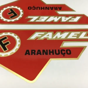 Autocolantes malas Famel Aranhuço