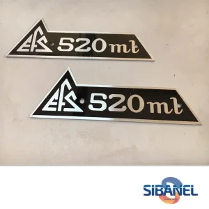 Emblemas malas EFS 520 ML (par)