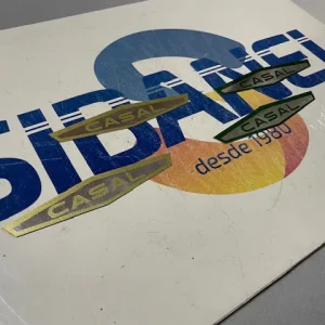 Emblemas de deposito Casal antigo (losango) – par